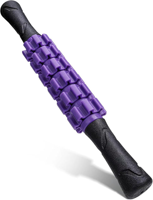 Muscle Roller Stick Massager for Leg & Body, Lymphatic Body Roller Liposuction