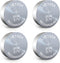 EEMB 4PACK LIR1454 Rechargeable 3.7V Lithium-ion Button Batteries for Earphone, Wearable Device, Watch