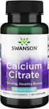 Swanson Calcium Citrate 200mg – 60 Capsules