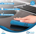Microfiber Cleaning Cloth Set of 4, Magic Cloth, All Purpose, Super Absorbent, Ultrasoft, 16'' x 24'', Salmon Series
