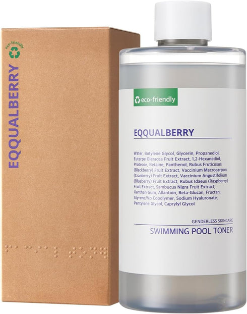Swimming Pool Protease Facial Toner, 10.14 Fl. Oz / 300ml, Hydrating & Soothing Toner for All Skin Types