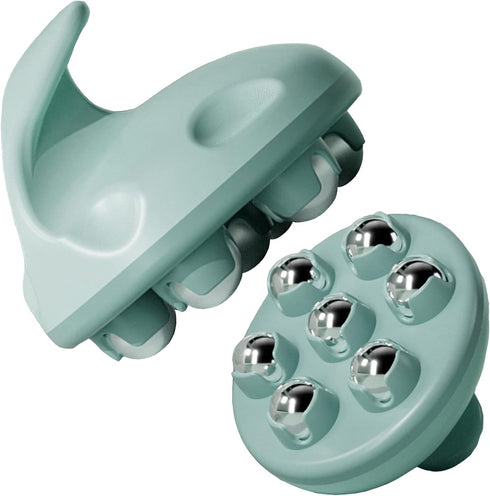 WMM Hand Held Massager, Full Body Massage Tool with Roller Ball Massager Manual