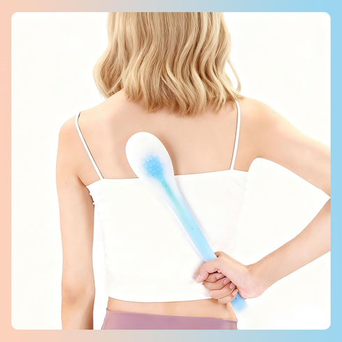 Hammer GSHOW Manual Back Massager for Shoulder Soreness Relief Long Handheld Silicon Suitable for Massaging Whole Body