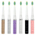 Voom Sonic Pro 3 Rechargeable Electric Toothbrush, Soft Dupont Nylon Bristles, 2-Minute Timer, Gold