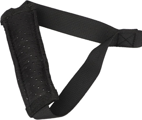 IPENNY 35-44 Leg Lifter Strap Multi-Loop Rigid Foot Loop& Padded Handgrips, Adjustable Mobility Aid Tool Foot Lifting