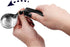 KMINA - Bilateral Adaptive Spoons for Disabled Adults (Adjustable Angle), Bendable Spoons for Adults, Medical Spoons for Handicap, Curved Spoons for Elderly for Arthritic Hands