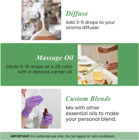 Set: (2 4 Oz) 100% Handcraft Blends Outdoor Purification Tea Tree and Citronella Essential Oils x Fl Pure & Natural