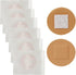200 Spot Bandages, Small Sheer Plastic Adhesive Dots with Non-Stick Pad, Sterile Tiny Round for Small Wounds