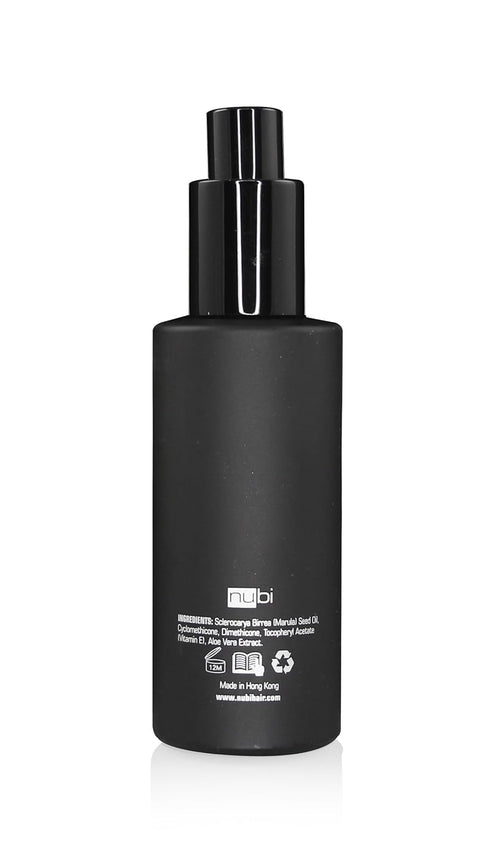 Nubi Boosting Hair Serum - Marula Oil with Vitamin E & Aloe Vera - Refresh Dry, Dull Hair - 2 Fl. Oz. / 60 Ml. (2 Pack)