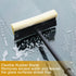 Window Squeegee Car Windshield Squeegee, 8" Washing Sponge Scrubber with Rubber Blade for Car and Bathroom Cleaning