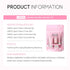 Sakura Travel Skincare Set for Teenage Girls - 4 Piece Gentle Skin Cleaning & Care Travel Size Kit