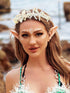 Yean Starfish Bride Wedding Headband, Pearl Shell Tiara Hair Accessories for Women and Girls
