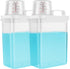 ZJRDYYK 2 Pack Laundry Detergent Dispenser, 61 OZ Liquid Detergent Dispenser for Laundry