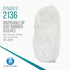 Dynarex 2136 Blood Pressure Cuff Barrier Sleeve, Non Woven, Pack of 100