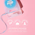 REACH POP Dental Floss, Blue Color, Mint, 54.7 YD | Vegan Wax & PFAS-Free, Durable, Shred Resistant, Effective Plaque