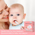62PCS Baby Tongue Cleaner, Disposable Infant Toothbrush, Gauze Gum Cleaner Stick for 0-36 Month Baby