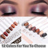 Go Ho Shimmer Cream-to-Powder Eyeshadow Stick, 2 in 1 Eye Brightener Stick, Waterproof, 08 Pink White