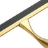 10inch Stainless Water Cleaning Squeegee with Silicon Rubber for Bathroom, Car or Kitchen - 3 Choices (Gold)