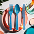 Party Dimensions Plastic Blue Cutlery Combo, Pack of 48, 48 count