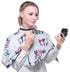 PERFEHAIR Shortie Comb-Out Cape for Makeup Artists, Beauty Salon Styling Cape