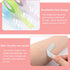 Rolybag Eyelash Extension Tape, 4 Colors, Breathable with Heart Shaped Cutter, Non Woven Makeup Tape Kits (Style A)
