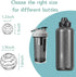 KASBEE 304 1.2in 1.9in, Pack 3 Shaker Balls, Stainless Steel Wire Mixer Balls for Shaker Cups Protein Whisk
