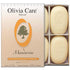 Olivia Care Bath & Body Bar Mandarin Soap 4 Pack Gift Box, Organic, Vegan & Natural, Made in USA