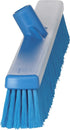 Vikan 31943 Push Broom, Soft/Stiff, 24", Blue, PP/PBT