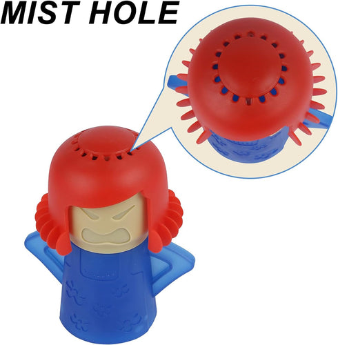 Angry Mama Microwave Oven Cleaner - Steam Cleaner, Just Add Vinegar and Water for Easy Cleaning