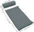 WEKAMOS Set Acupressure Massage Mat and Pillow Non-Slip Acupoint Massage Pad with Carrying Bag for Back and Neck Relief