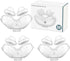 Wagleriz 3 Pack Replacement Nasal Pillow Cushion for ResMed Airfit P10, Medium, Compatiable