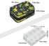Skerhhux 7 Animal Dinosaur Green Pill Case Travel Pill Organizer Weekly Day Portable with Zipper Medicine Box Pill Case