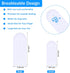 Tondiamo 20 Pieces Silicone Finger Cots Protectors Caps for Wound, Breathable Finger Cover Sleeves for Cracking, Eczema