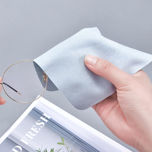 Shammy, 230GSM,10 Pack,Glasses Eye Glass Clean Cloths,Very Absorbent and Very Soft, Thickened Cleaner Cloth.