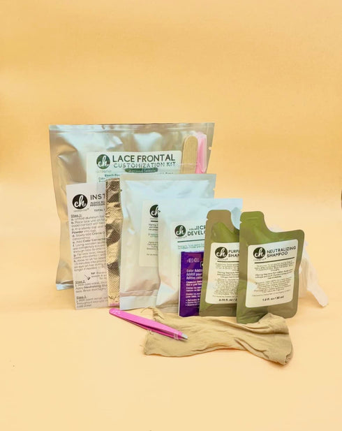 Lace Frontal Customization Kit for Bleaching Knots