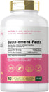 Carlyle Myo-Inositol 2600mg | 180 Capsules | Extra Strength Supplement | Non-GMO, Gluten Free
