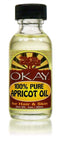OKAY 100% PURE APRICOT OIL - 1oz/30ml