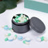 Metal Pill Box Pill Case - Waterproof Travel Medicine Organizer, Round Aluminum Alloy Storage for Daily Pills, Gray Big