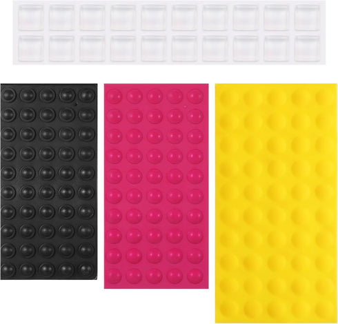 Tucnoeu Bump Dots for Visually Impaired,160pcs Combo Pack (4 Colors) Braille Stickers for