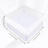 Nail Drill Bits Holder & Cleaning Brush, 100 Holes Dustproof Display Storage Box for Nail Tech (White)