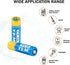 10 Pack A27 12V Alkaline Battery LR27A MN27 for Ceiling Fan Remote, Garage Door Opener