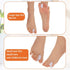 WY LIGHTING LEVEL 12Pcs Hammertoe (6L) Bunion Corrector Gel Toe Separators Soft Toe Spacers Overlapping Toes Pads Gel