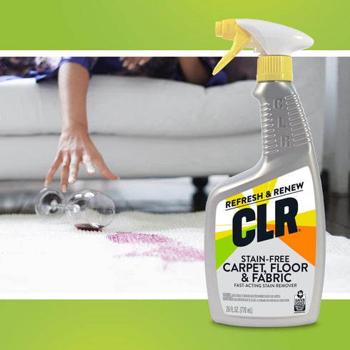 CLR Stain-Free Carpet, Floor & Fabric Stain Remover, 26 Ounce
