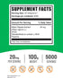 BulkSupplements.com Black Pepper Extract Powder - Gluten Free Black Pepper Supplements, 20mg per Serving, 100g