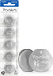 Voniko CR2025 3V Lithium Batteries 5 Pack for Child Safety, Compatible with Remotes,