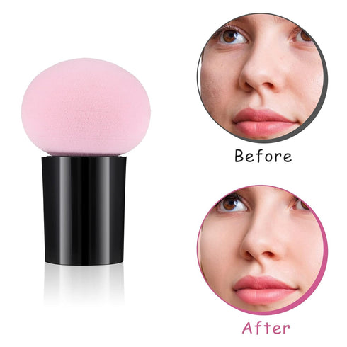 Sibba 4 PCS Makeup Eggs Sponge Beauty Blender Set, Foundation Blending Applicator with Mini Handle