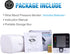 Automatic Wrist Blood Pressure Monitor, Talking Blood Pressure Cuff for Home Use, Adjustable Cuffs, Large LCD Display