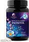 Myo-Inositol & D-Chiro Inositol Blend | Hormone Support for Women | Premium 40:1 Ratio, Ovarian Health Support | Myo