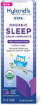 Hyland's Kids Melatonin-Free Organic Sleep Calm + Immunity Liquid, Sugar-Free, Grape Flavor, 4 Fl. Oz.