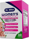 Dr. Wise Probiotics for Women - 50 Billion CFU for Digestive, Vaginal, Urinary & Gut Health, Acidophilus, Reuteri, 60